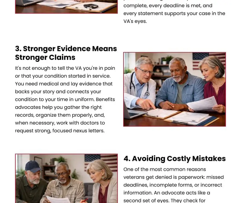 6 Ways a VA Advocate Boosts Your Claim