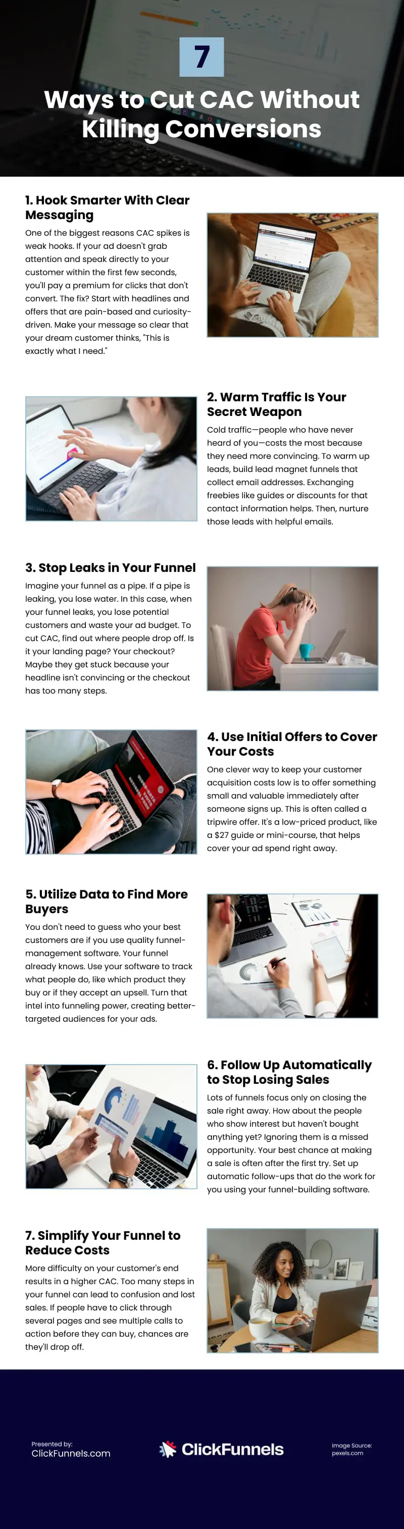 7 Ways to Cut CAC Without Killing Conversions Infographic 7 Ways to Cut CAC Without Killing Conversions Infographic
