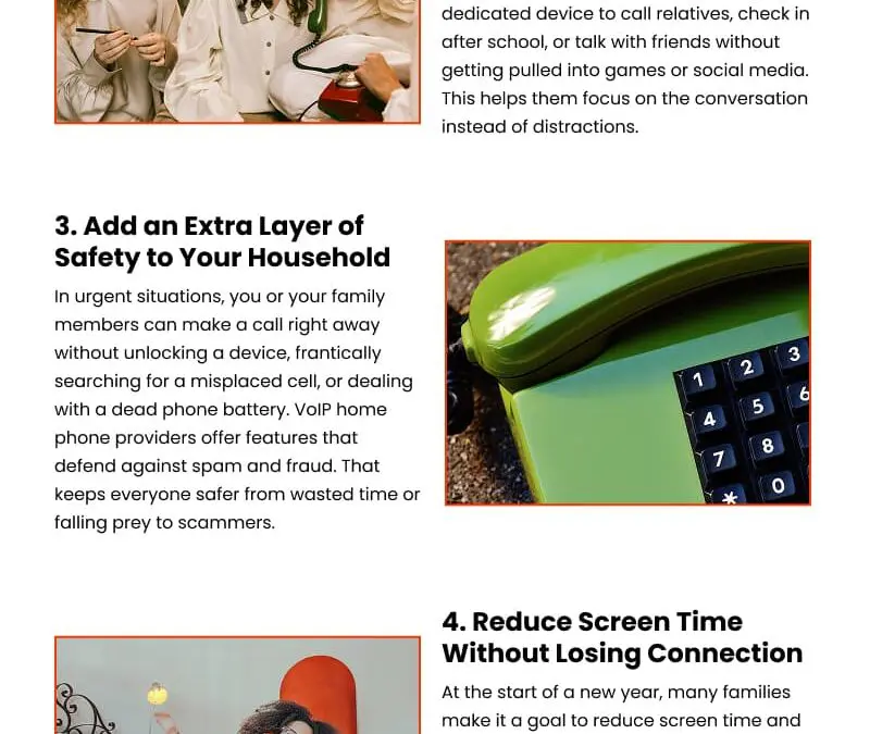 5 Advantages of Keeping a Home Phone