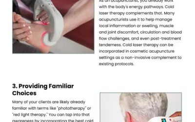 4 Benefits of Cold Laser Therapy for Acupuncturists