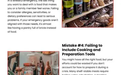 6 Emergency Food Supply Mistakes to Avoid