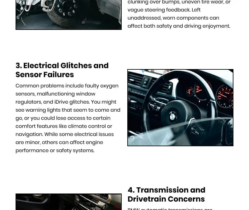5 Common Causes of BMW Repairs