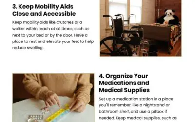 6 Home Prep Ideas for Foot Surgery Recovery