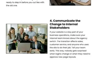 7 Keys to a Smooth Web Design Agency Switch
