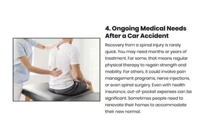 7 Life Changes After a Spinal Injury from a Crash