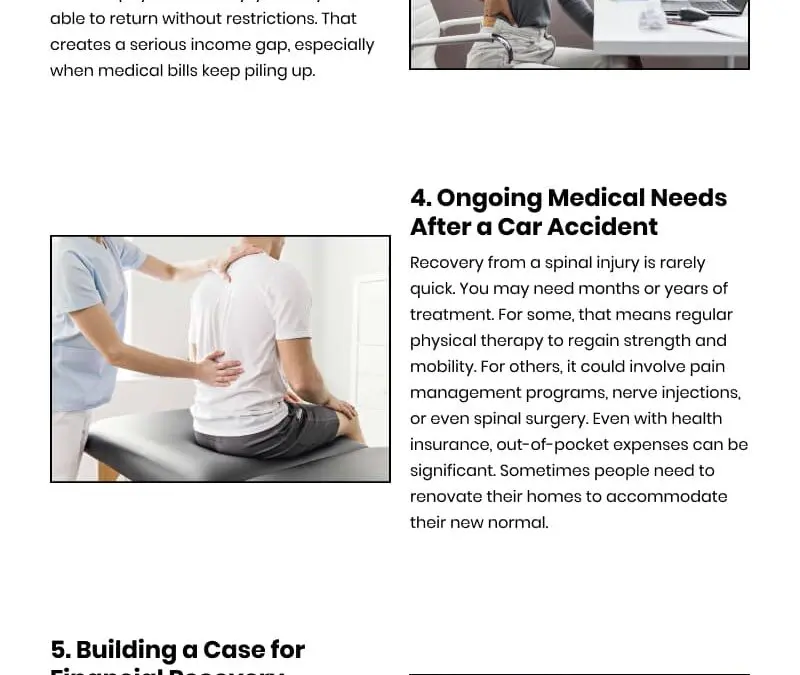 7 Life Changes After a Spinal Injury from a Crash