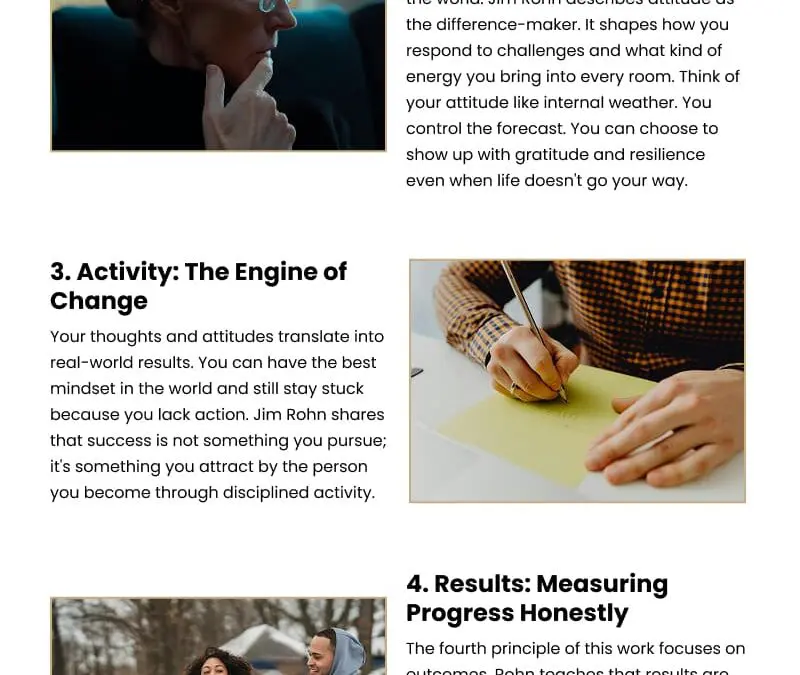 5 Life Principles for Personal Growth