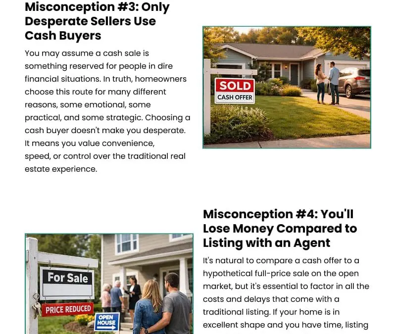 6 Myths About Baltimore Cash Homebuyers