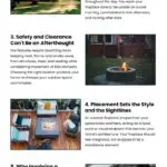 6 Outdoor Fireplace Placement Tips Infographic