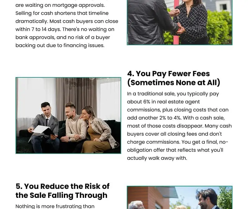 7 Reasons to Sell Your House for Cash