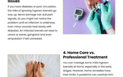 6 Risks of Ignoring Ingrown Toenails