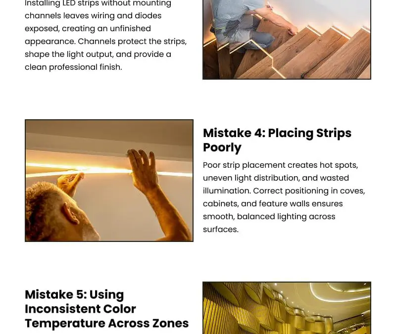 7 Lighting Mistakes That Ruin Commercial Spaces