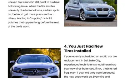 6 Signs Your High-End Car Needs Wheel Balancing