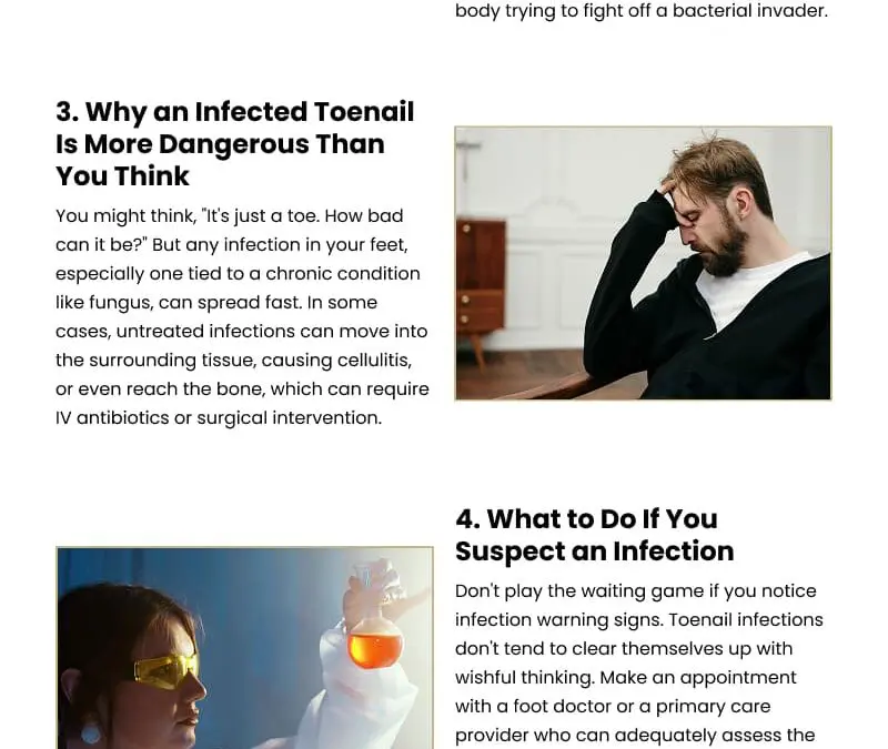 6 Signs of Toenail Fungus Infection