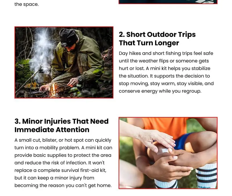 4 Situations Where a Mini Survival Kit Shines