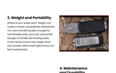 5 Tips for Picking Pocketknife Blade Count