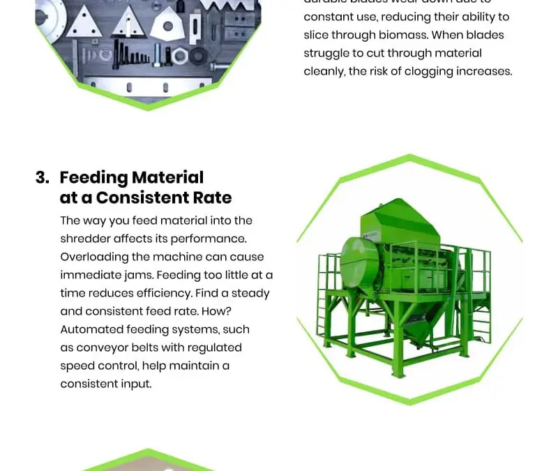 5 Tips to Prevent Biomass Shredder Blockages