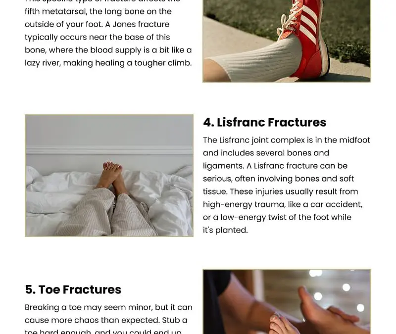7 Types of Foot Fractures
