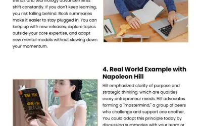 6 Ways Book Summaries Boost Entrepreneurs