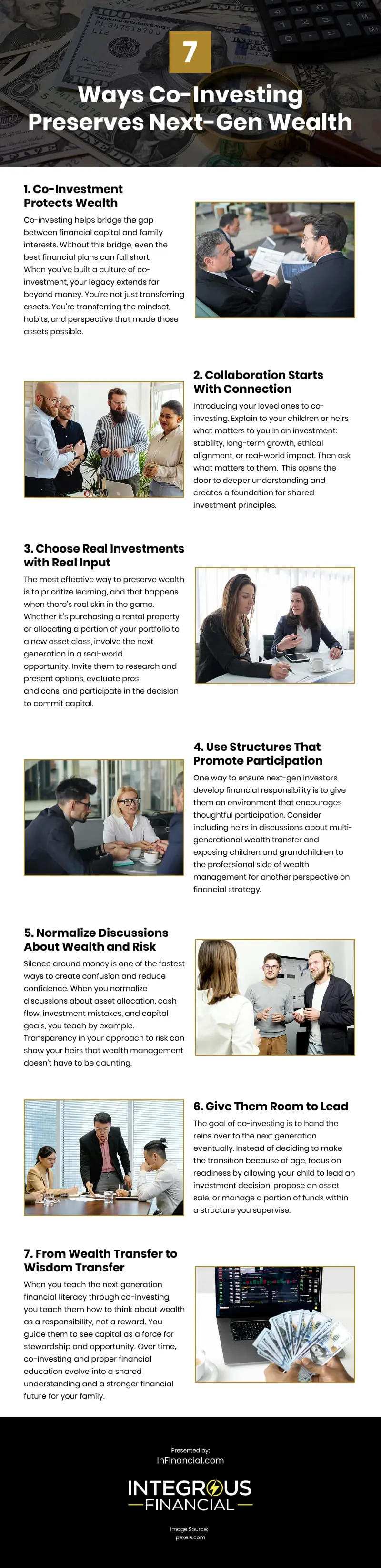 7 Ways Co-Investing Preserves Next-Gen Wealth Infographic