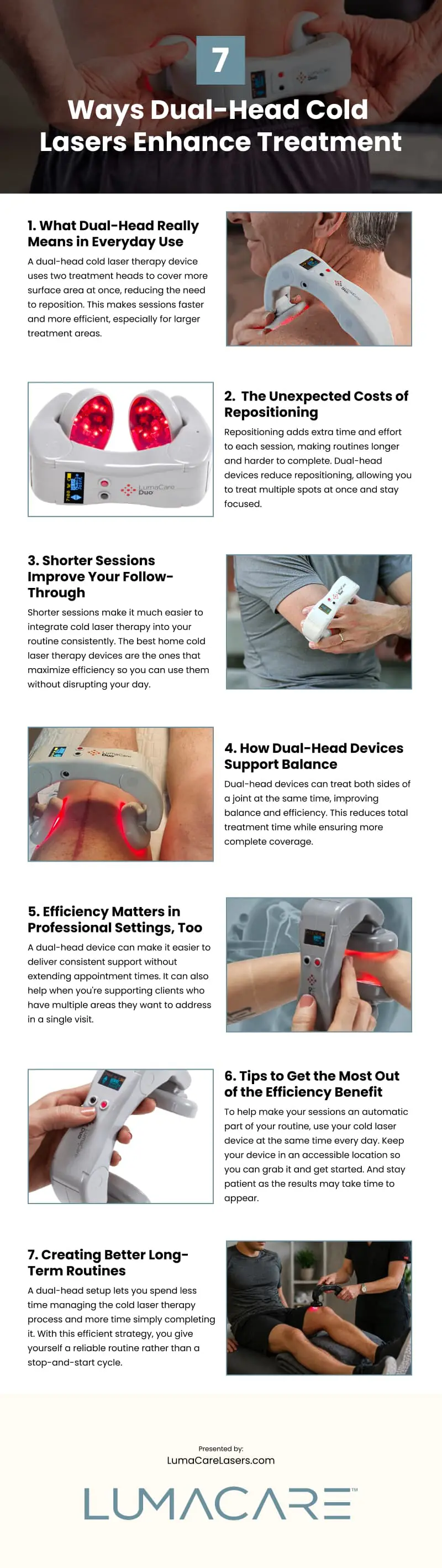 7 Ways Dual-Head Cold Lasers Enhance Treatment Infographic 7 Ways Dual-Head Cold Lasers Enhance Treatment Infographic