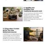 8 Ways to Build Wealth with a Max-Funded IUL 8 Ways to Build Wealth with a Max-Funded IUL Infographic