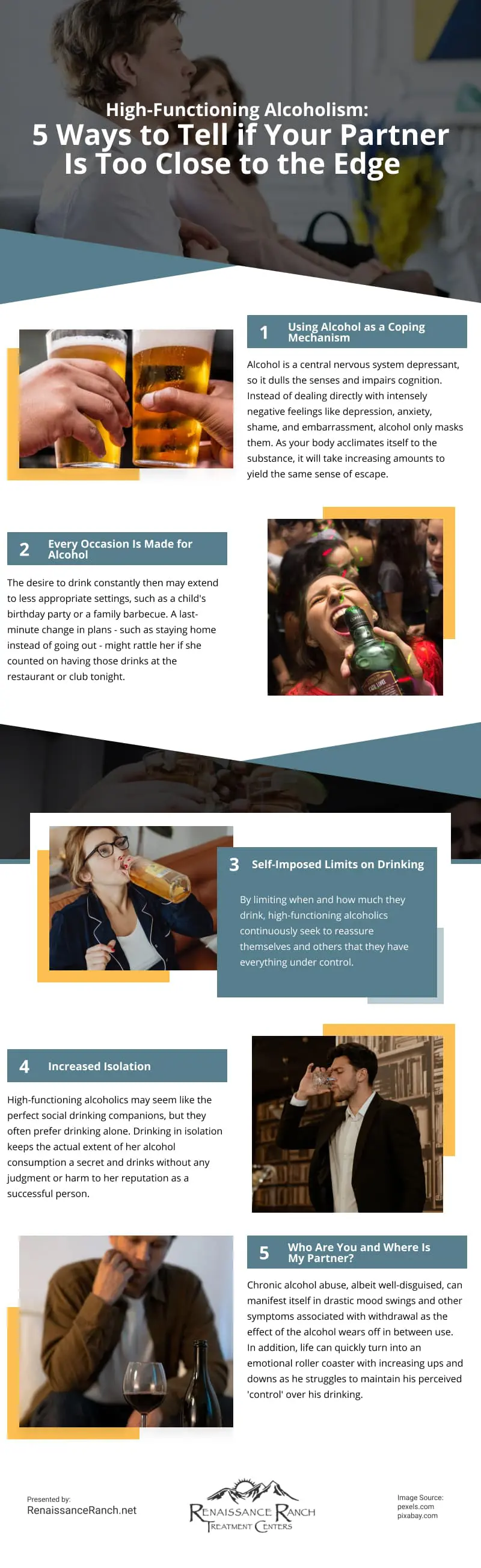5 Ways to Tell if Your Partner Is Too Close to the Edge Infographic 5 Ways to Tell if Your Partner Is Too Close to the Edge Infographic