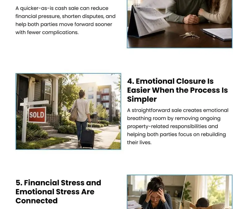 7 Benefits of Selling Your Home As-Is After Divorce