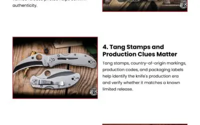 7 Clues to Spot Rare Spyderco Knives
