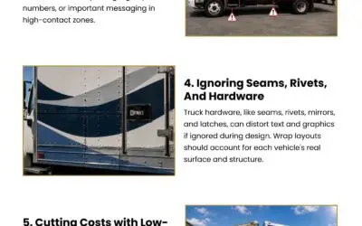7 Corporate Truck Wrap Design Mistakes to Avoid