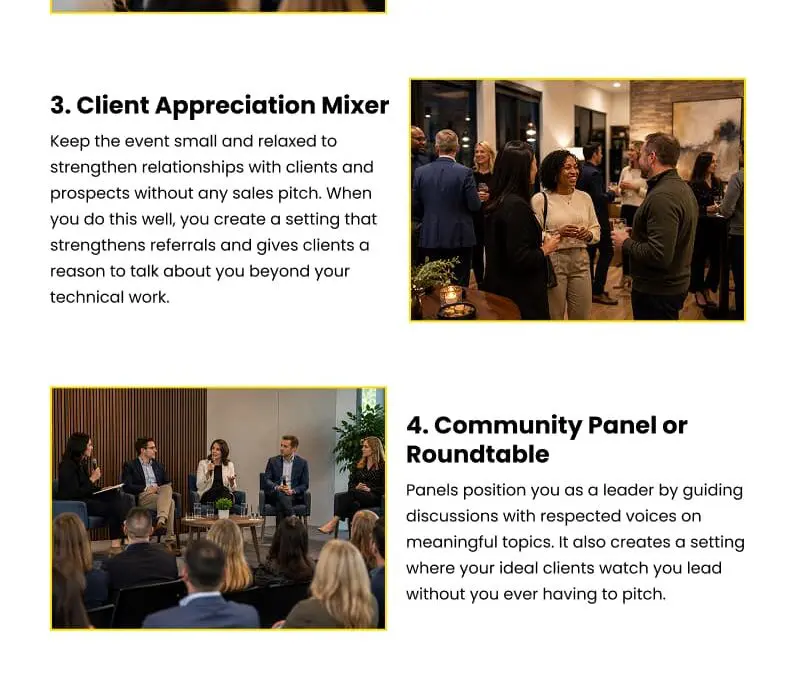 6 Event Types That Build Momentum Naturally