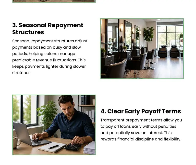 6 Loan Terms to Help You Find the Right Beauty Salon Lender