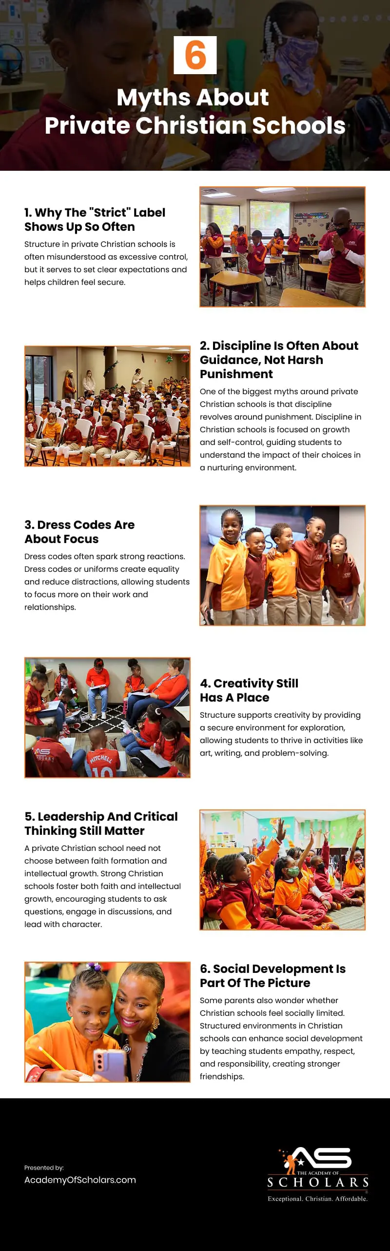6 Myths About Private Christian Schools Infographic 6 Myths About Private Christian Schools Infographic
