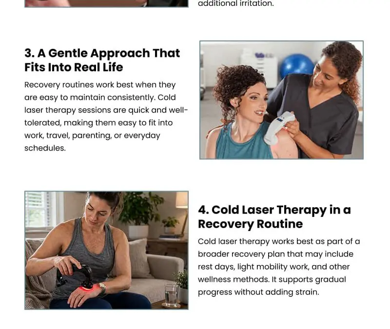 6 Reasons Non-Thermal Laser Therapy Helps Recovery
