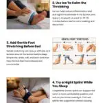 5 Ways To Deal With Bunion Pain at Night Infographic