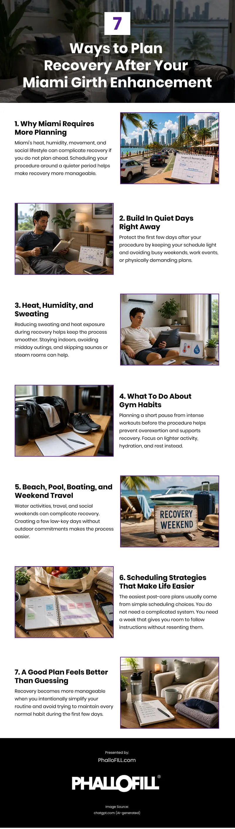 7 Ways to Plan Recovery After Your Miami Girth Enhancement Infographic 7 Ways to Plan Recovery After Your Miami Girth Enhancement Infographic