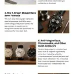 6 Facts About Rare Vintage Doxa Watches Infographic