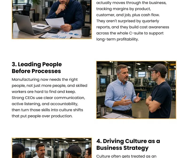 5 Skills A Modern Manufacturing CEO Needs