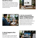 7 Smart Questions for Hiring a Web Designer Infographic