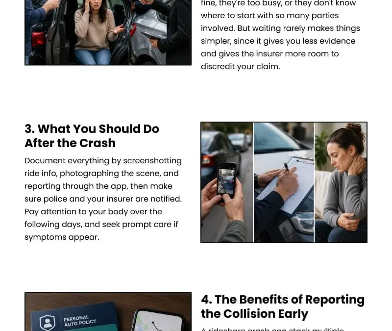 5 Things to Know If You’re Injured in an Uber Crash