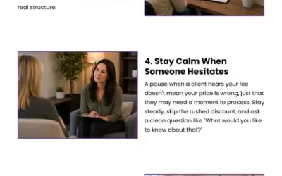 7 Tips for Discussing Hypnosis Fees