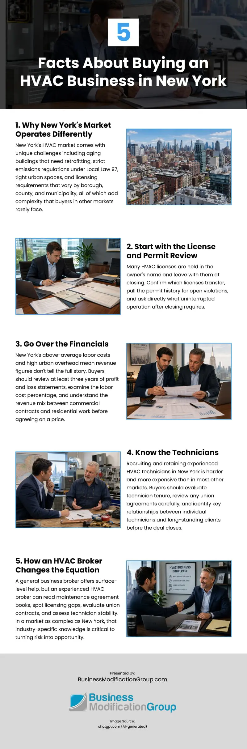 5 Facts About Buying an HVAC Business in New York Infographic 5 Facts About Buying an HVAC Business in New York Infographic
