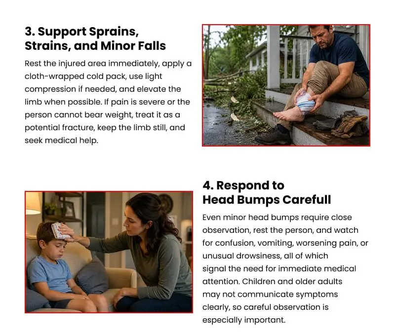 6 First Aid Tips for Handling Emergency Injuries