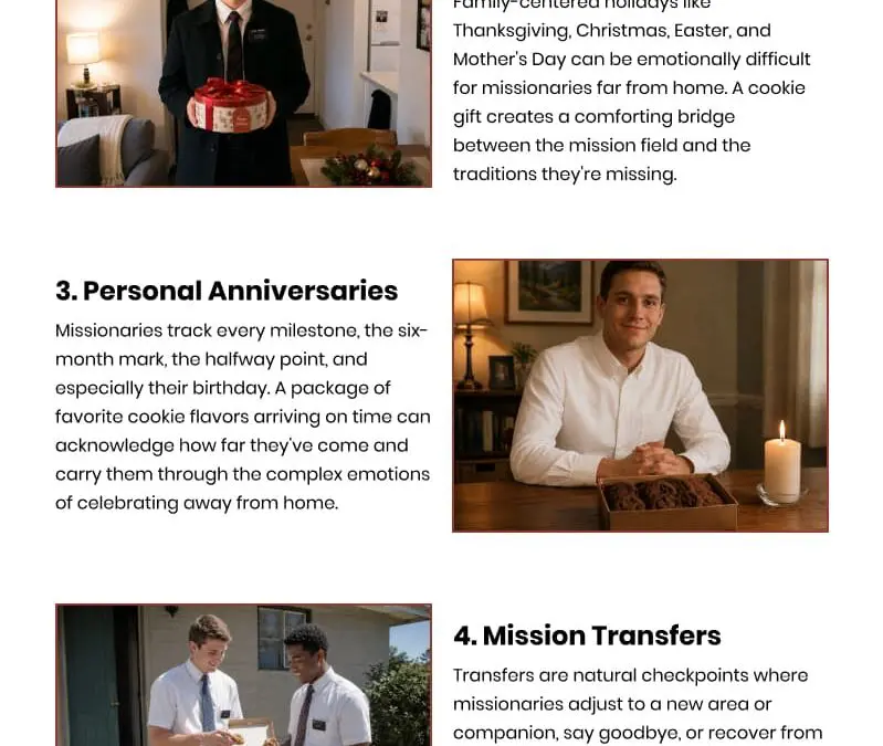 5 Missionary Milestones That Deserve a Cookie Delivery