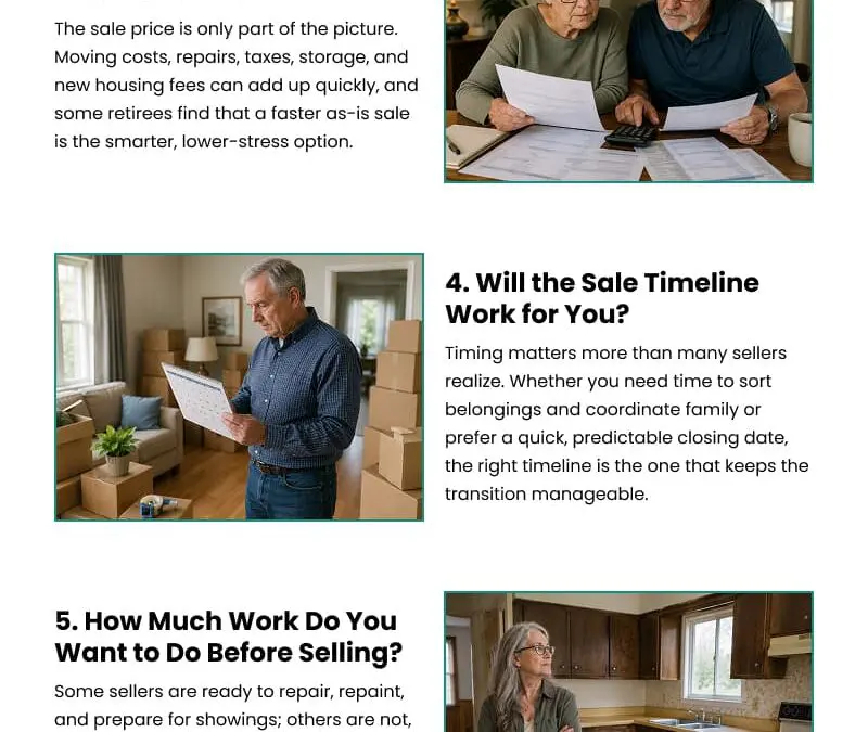 7 Questions for Retirees Considering a Home Sale