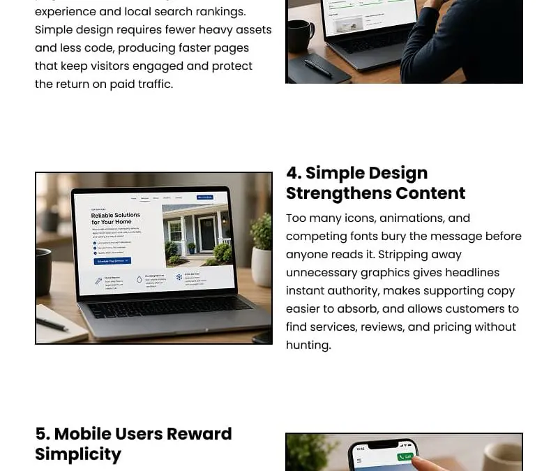 7 Reasons Simple Website Designs Perform Better