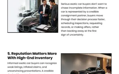 8 Roles Credibility Plays in Nationwide Exotic Car Sales