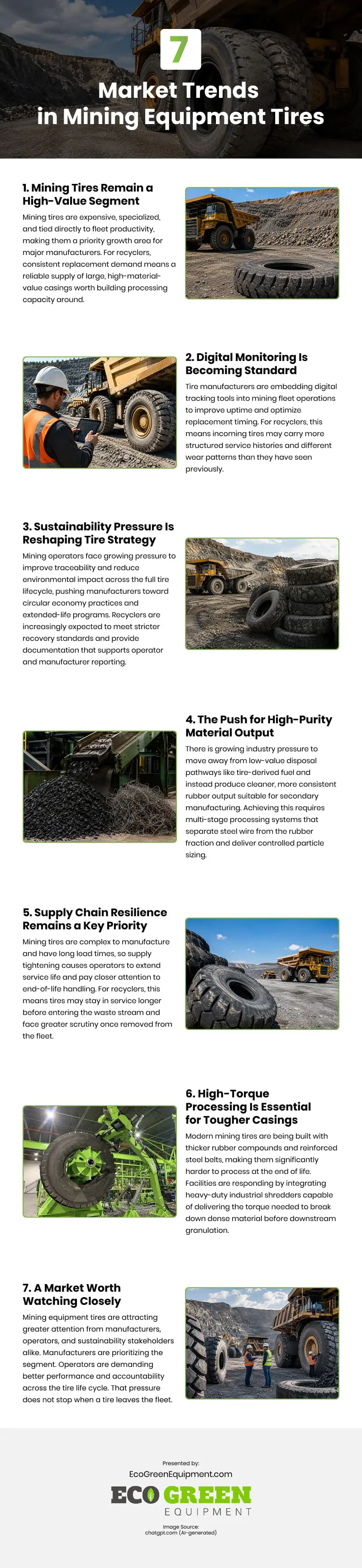 7 Market Trends in Mining Equipment Tires Infographic 7 Market Trends in Mining Equipment Tires Infographic