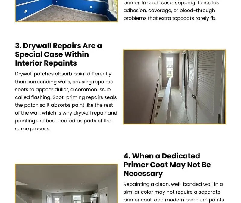 5 Things to Know About Primer Before Repainting Walls