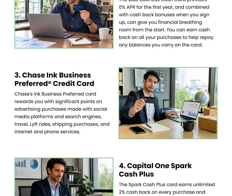 5 Business Credit Cards for Scaling Businesses